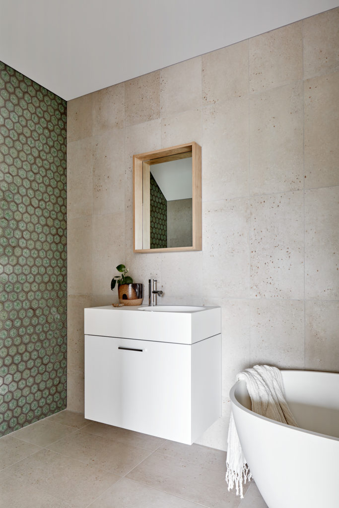 Custom Glazed Tiles with Bath